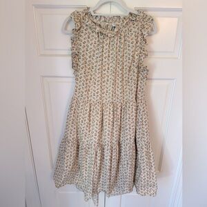 Moodie Womens Ruffle Sleeve Dress, Size L